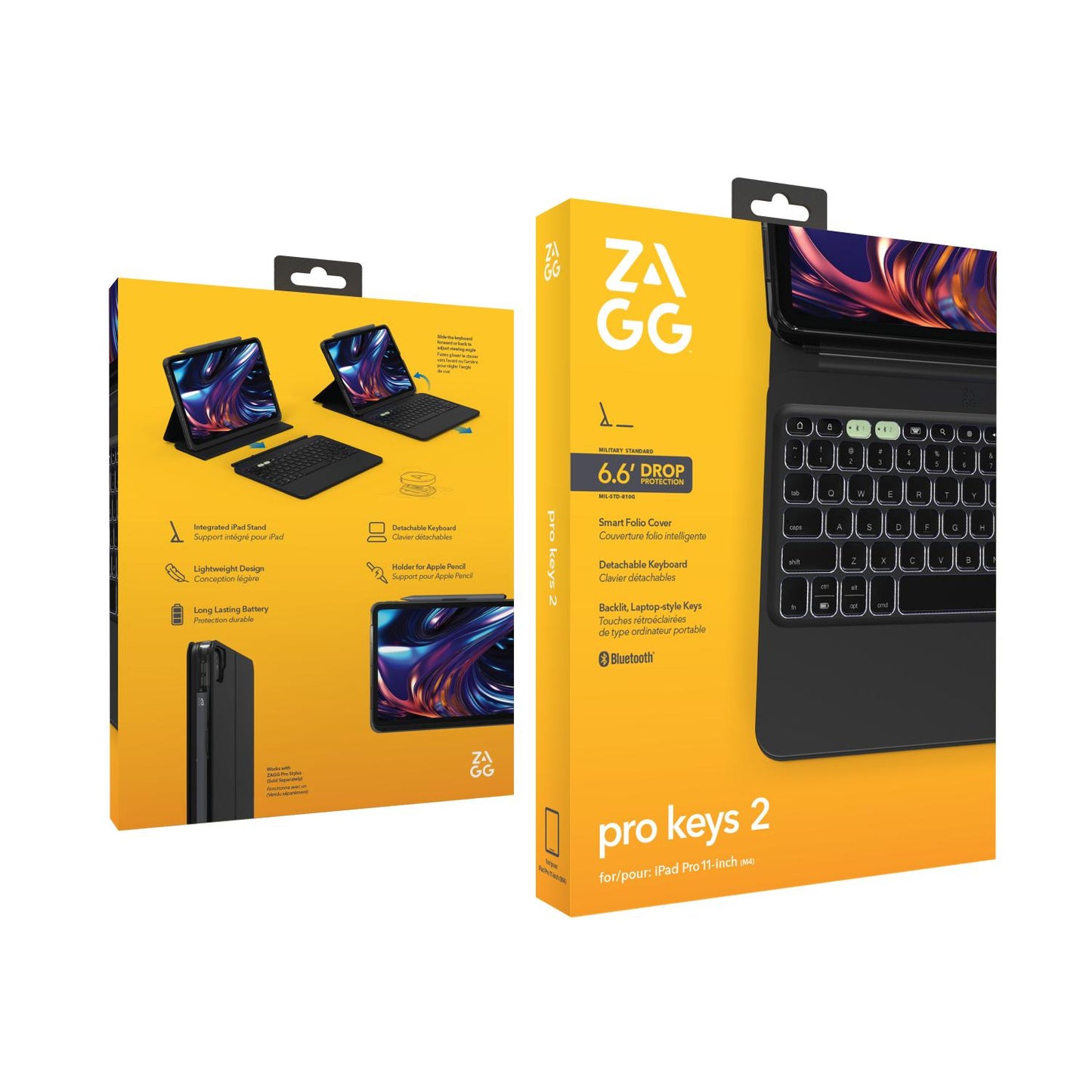 ZAGG IPD PRO 11(25/24) PRO KEY2 FOLIO-BK