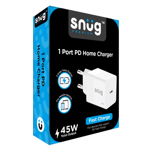 1 Port PD Wall Charger - 45W