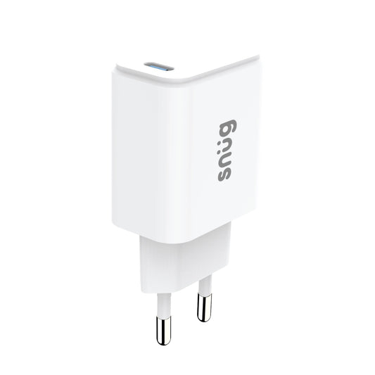 1 Port 25W PD Wall Charger White
