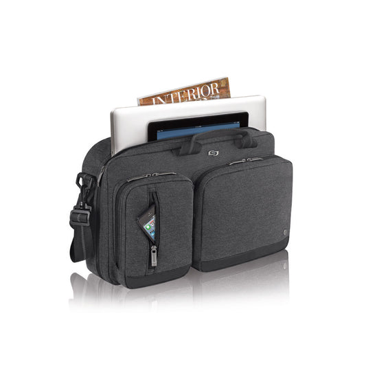 SOLO URB HYB LAPTOP 15.6IN BACK/BRIEF-GY